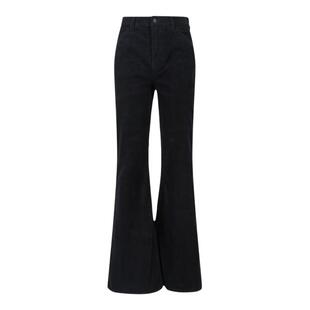 Nili Lotan 女士 FW25 长裤 黑色裤子
