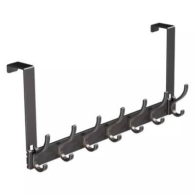 门后挂钩免打孔衣服收纳架卧室门口背房挂衣钩门上挂衣架宿舍承重