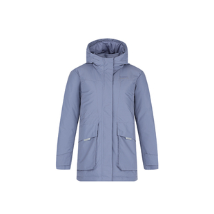 361羽绒服女款2025冬季新款保暖连帽中长款上衣宽松休闲运动外套