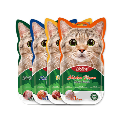 猫零食Bioline猫薄荷猫条