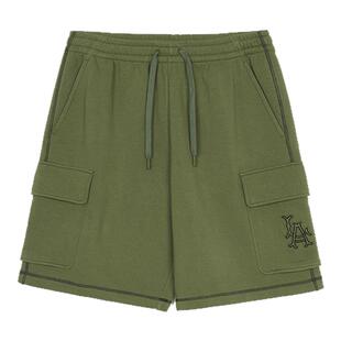 MLB官方 KARINA同款男女复古松紧腰经典休闲短裤25夏季新款SPB06