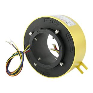 旋转导电滑环 内孔70 80外径158mm电线旋转接头2 4 6 8 10 12路