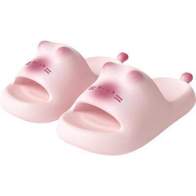 可爱猫咪EVA厚底防臭防滑拖鞋女