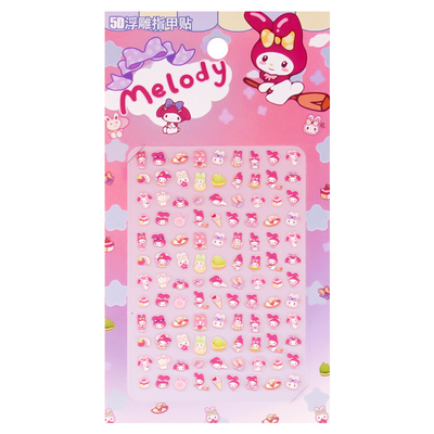 指甲贴儿童迷你浮雕贴画玩具