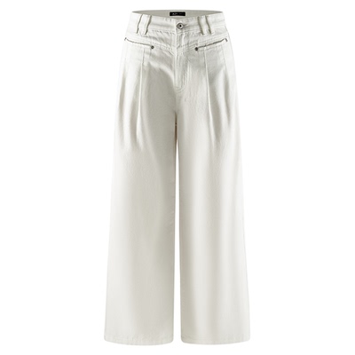 A21薄款牛仔裤宽松显瘦简约时尚