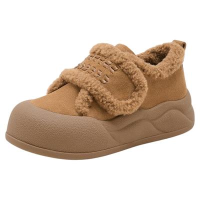 星期六厚底雪地靴女款保暖棉鞋