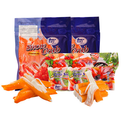 泰国蟹肉零食寿司沙拉TVI蟹柳