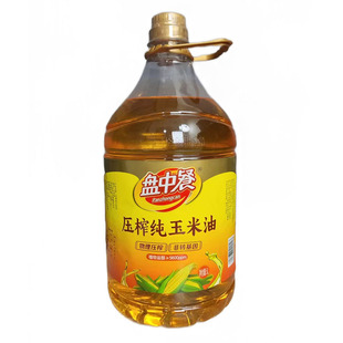 加加盘中餐压榨玉米胚芽油5L桶装非转基因食用调和油正宗餐饮商用
