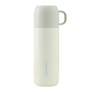 乐扣乐扣保温杯子弹头水杯带盖便携保温杯子女士旗舰店官方正品