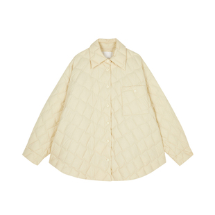 【秋冬上新J】JNBY/江南布衣春秋衬衫羽绒服宽松休闲通勤外套女