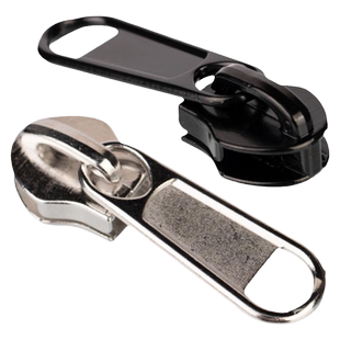 加厚拉链头配件蚊帐拉链扣书包行李箱包包被罩专用双头尼龙拉锁头