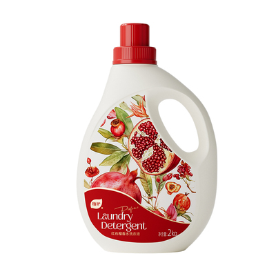 植护红石榴香水洗衣液4斤装香氛持久留香深层洁净去污家用清洗液