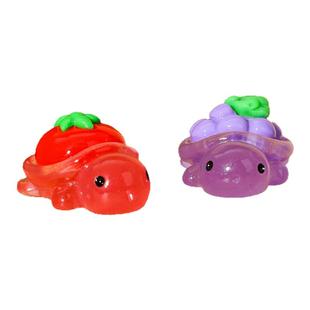 新款网红水果夜光迷你小乌龟玩具发对对碰彩色荧玩偶儿童新年礼物
