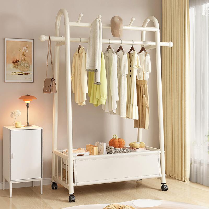 衣帽架落地卧室家用房间挂衣架物挂收纳简易衣服晾衣架移动置架子