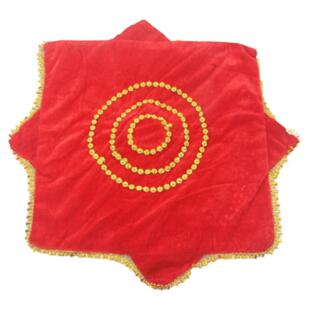 舞蹈手绢花二人转红手帕跳舞考级演出广场舞八角巾扭东北秧歌一对