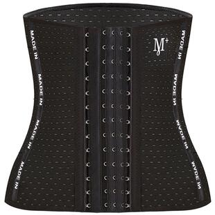 夏季运动透气可调节排扣式收腰带腰带产后腰封束腰护腰女搭扣加强