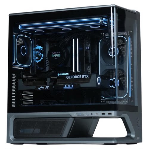 【林树推荐】MSI/微星曲面悬浮海景房电脑主机270K/245KF台式机5060TI/5070显卡DIY台式机整机三角洲游戏主机