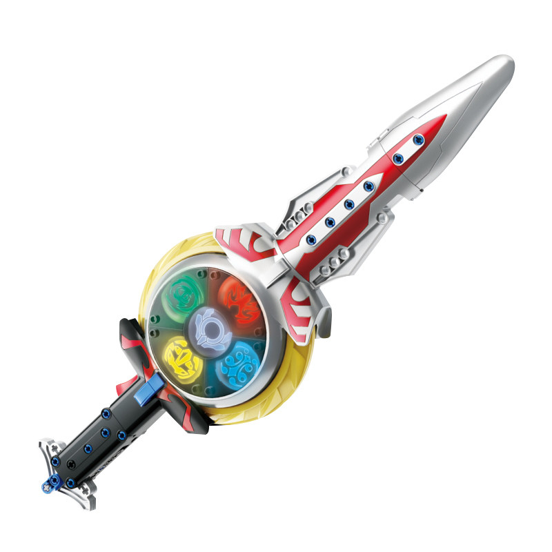 正版奥特武器拼装积木