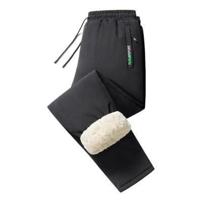 啄木鸟棉裤男款冬季加绒加厚外穿东北男士羊羔绒裤防风冲锋裤子男