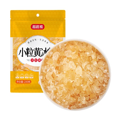 稻稻熊小粒黄冰糖煲汤食糖老冰糖