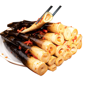 手剥笋开袋即食网红款新鲜嫩笋零食小吃香辣泡椒老汤嫩笋江西特产