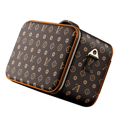 轻奢led带镜子化妆包女高级旅行