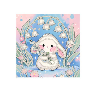 2026新款DIY珍珠画手工制作钻石画全套材料包立体艺术装饰画挂画