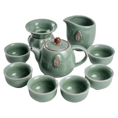 简约茶具套装家用小套功夫茶海