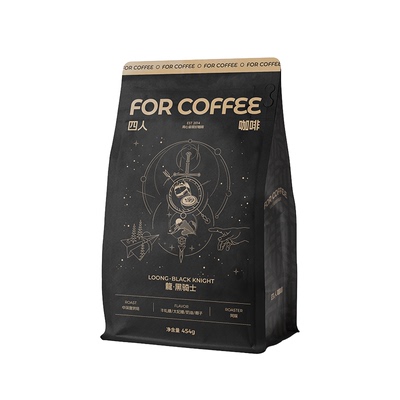 四人龍黑骑士BK意式咖啡豆454g