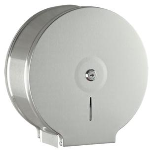 大卷纸盒不锈钢304酒店厕所卫生间壁挂式免打孔大盘纸巾架厕纸盒