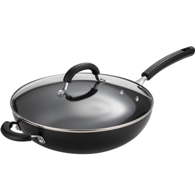 美国扭纹宝圈圈家用不粘锅30cm