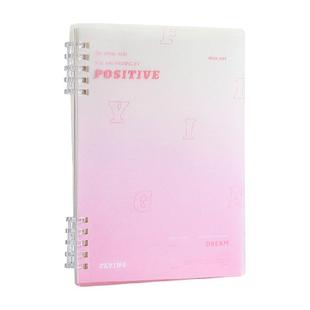 文谷三孔夹不硌手活页本笔记本子新国风诗集可拆卸学生专用