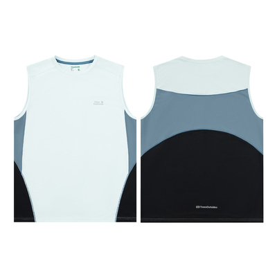 TreesOutside男款UPF50+吸湿速干户外跑步运动背心