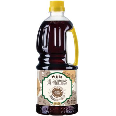 六月鲜遵循自然0添加原汁酱油