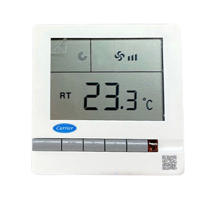 carrier开利中央水空调液晶温控器 风机盘管三速开关面板TMS710SA