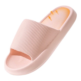 homestory踩屎感气垫居家拖鞋软底柔韧有弹性四季EVA拖鞋情侣男女