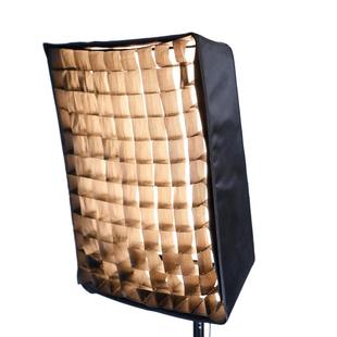 40CM12寸14寸19寸平板补光灯格栅柔光罩网格柔光箱直播专用防刺眼