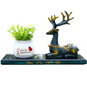 【一鹿平安】高档时尚汽车摆件