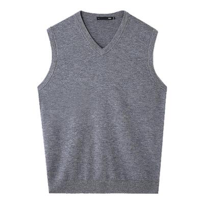 海澜之家纯羊毛微弹保暖针织背心