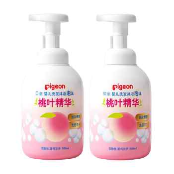 【贝亲】桃叶精华洗发沐浴二合一500ml*2瓶券后77.6元包邮 【贝亲】桃叶精华洗发沐浴二合一500ml*2瓶券后77.6元包邮