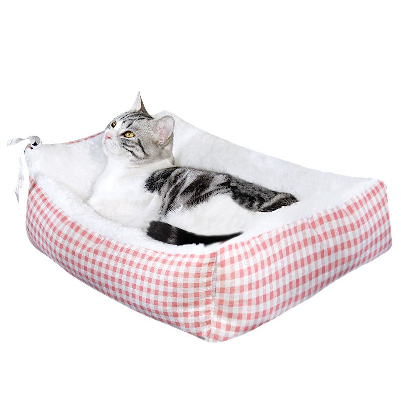 猫窝笼子专用冬季保暖可固定猫垫子冬天睡觉用四季通用宠物用品