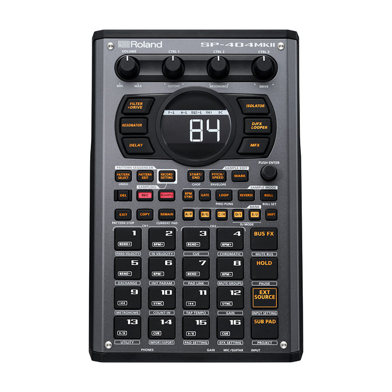 Roland罗兰SP404A MKII MK2采样器效果器设备包皮肤贴纸速记卡