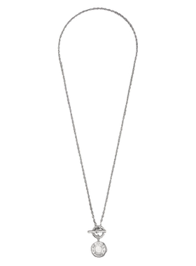 圆牌To扣项链轻奢小众女