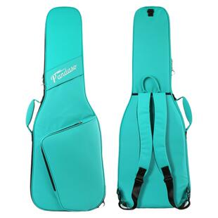 电吉他包 湖水绿加厚高颜值lp电吉他琴包适用依班娜azes40 法丽达