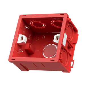 86型开关插座暗装阻燃加厚底盒通用接线盒暗线盒子阻燃下线盒暗盒