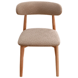 四季通用牛角形靠背椅子套罩弹力加厚异形分体式坐垫靠背防尘罩