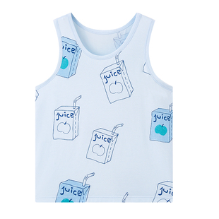 小番薯potatokids秋冬季儿童四季简约打底背心男童女童外穿内搭