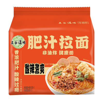 五谷道场肥汁拉面速食