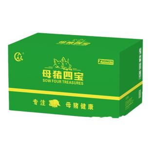 母猪保健专用众一四宝多产仔促情催奶去泪斑排毒不便秘补气血饲料