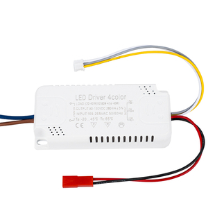 LED电源驱动器三色变光led整流器恒流调光灯变侧发光